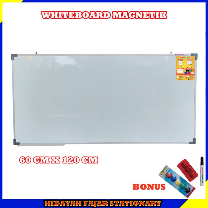 

Promo Papan Tulis + Whiteboard Keiko + Magnet Warna + Spidol Snowman