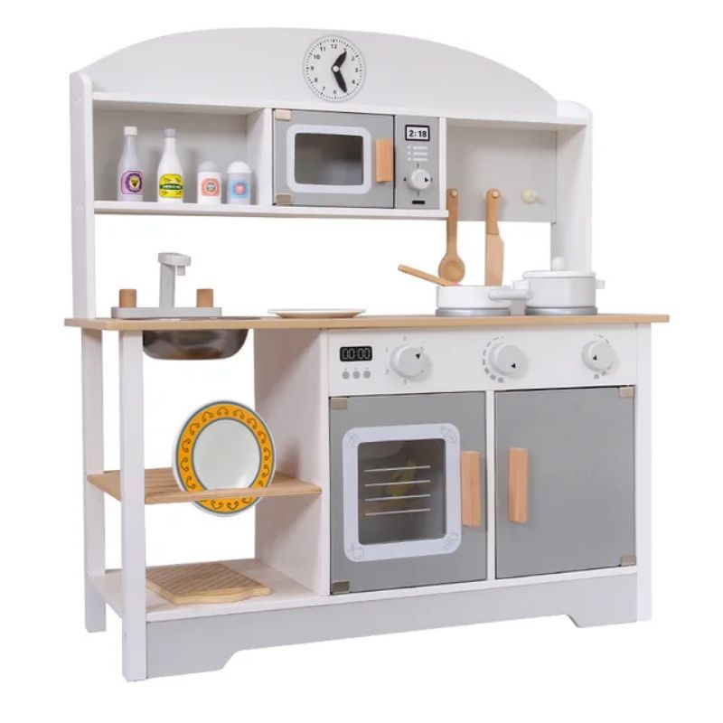 Wooden Kitchen Set Toys/Mainan Dapur Kayu Anak/Kitchen Set Stall