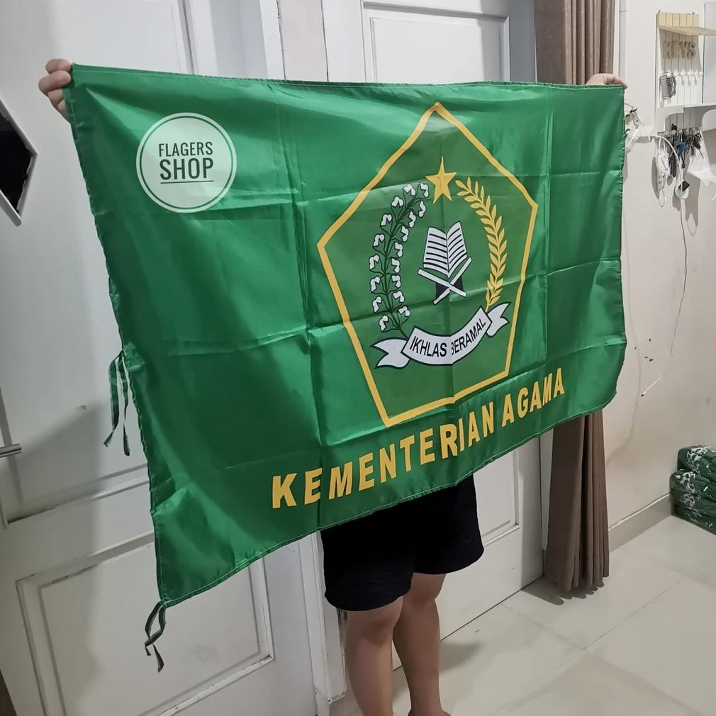 

Cod Bendera Kementerian Agama / Kemenag 90X135 Cm Murah