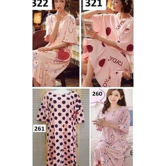 Daster Jumbo Big Size - Baju Tidur Wanita Model Daster Lapaksheila