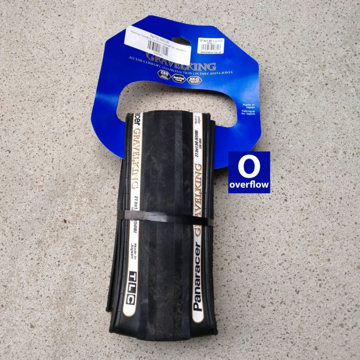 Promo Ban Panaracer Gravelking Tire (27.5 X 1.75 / 650B X 42) Black