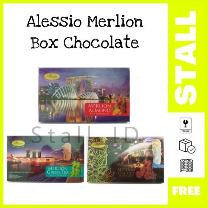 

Produk Terbaik] Cokelat Alessio Merlion Box Chocolate 130gram