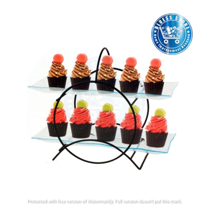 APPETITE WADAH SAJI CADIZ DENGAN RAK TINGKAT TEMPAT SAJI MAKANAN KUE