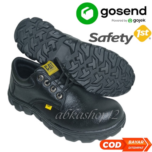 SEPATU CATEPILLAR SAFETY BOOTS UJUNG BESI FASHION PRIA SEPATU KERJA ORIGINAL