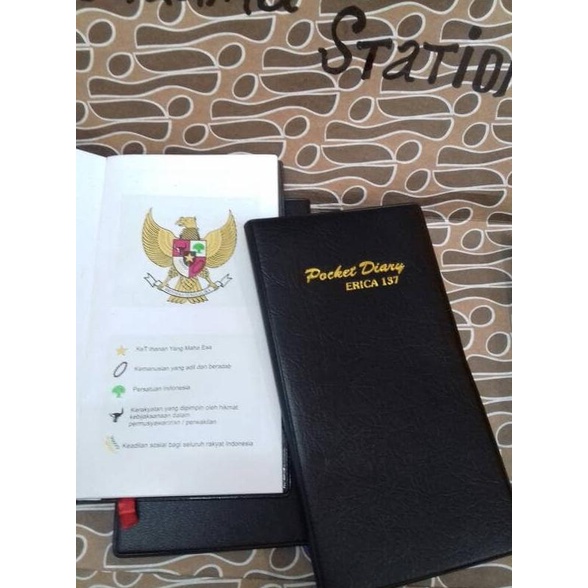 

paling diminati] Agenda Pocket Diary Buku catatan Note Book ukuran 17cmX9.5cm