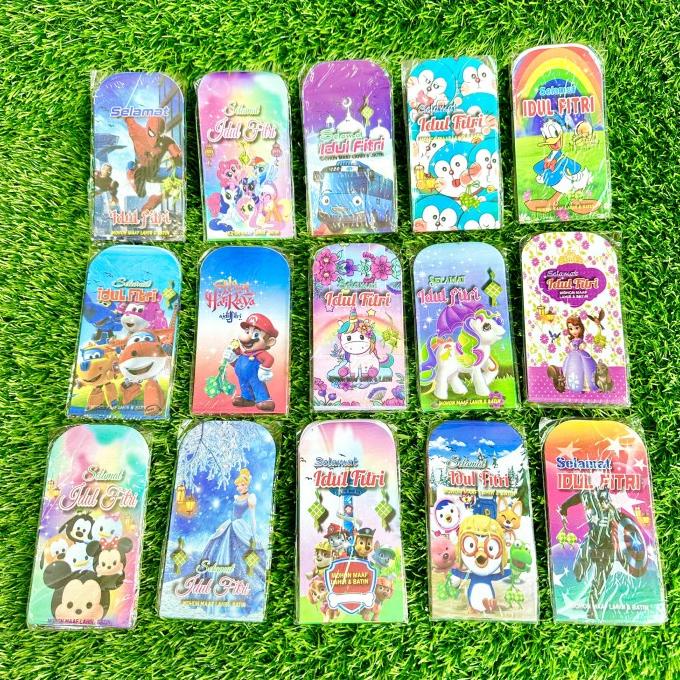 

Produk Terbaik] Ampau Lebaran Karakter Lucu lucu isi 100 pcs