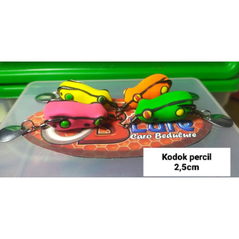 SOFT FROG CB LURE "KODOK PERCIL" 2,5CM