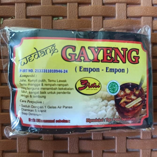 

Open DS] Wedang Rempah Gayeng - Wedan Rempan Empon Empon - Empon Empon Minuman