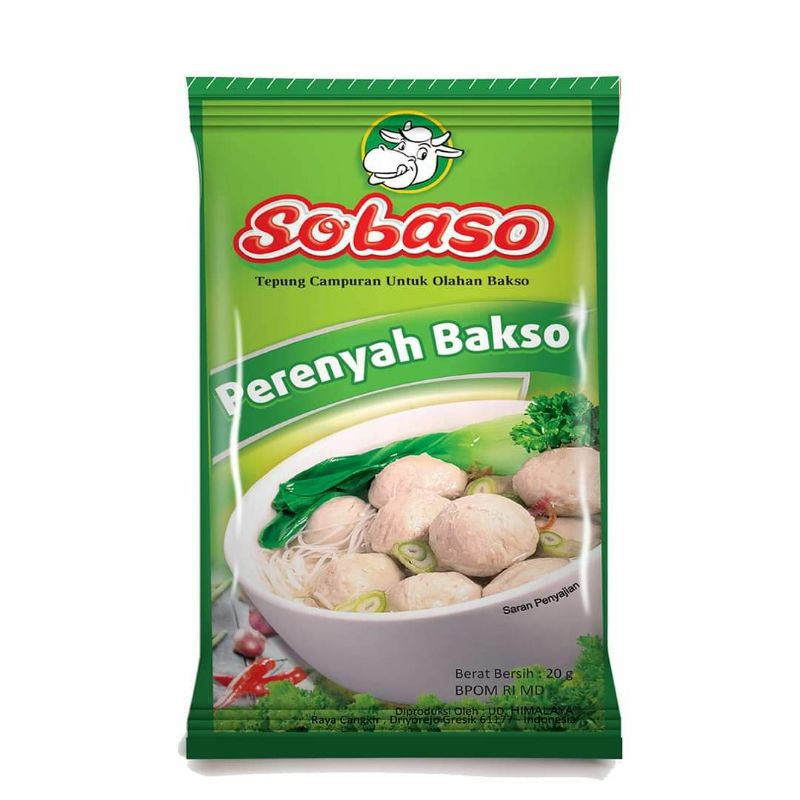 

Tepung Perenyah Bakso Sobaso 20Gr (1 Dus Isi 120 Pcs)