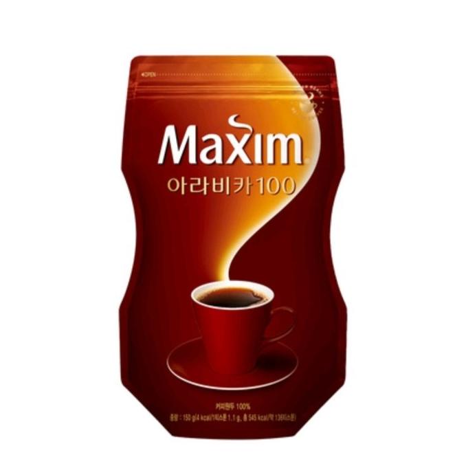 &lt;&lt;&lt;&lt;&lt;] Maxim Arabica100 Coffee Kopi Korea / Kopi Bubuk