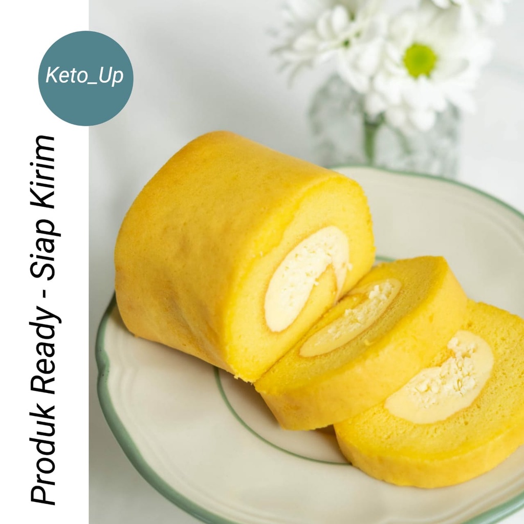 

Keto Cake Bolu Gulung Diabetes Friendly Tanpa Tepung Dan Gula