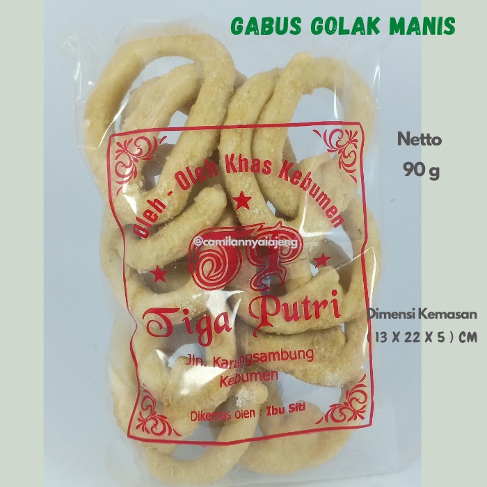 

Golak Gabus Manis Jajanan Tradisional Manis Gurih Asli Khas Kebumen