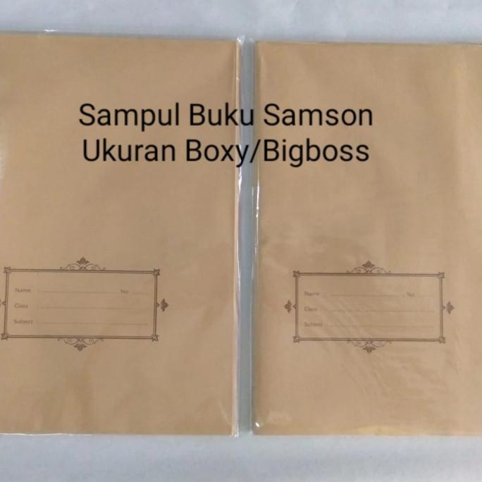

Sampul Kertas Coklat Samson Buku Tulis Kwarto & Boxy Kode 445