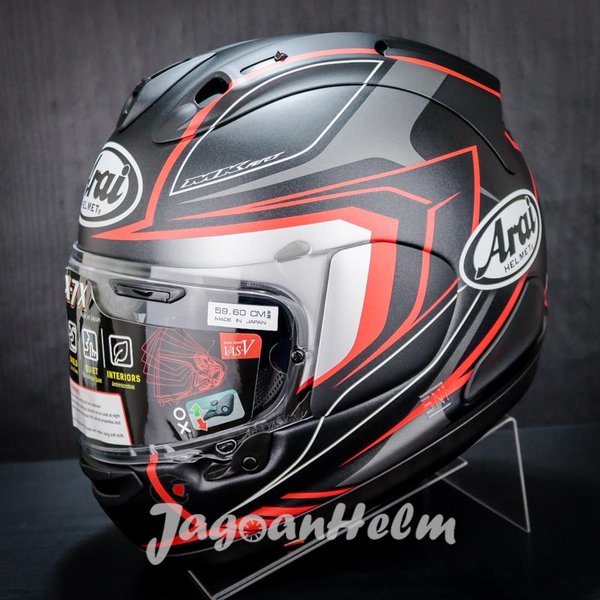 Arai Helm Rx-7X Maze Black Frost Rx7X Fullface
