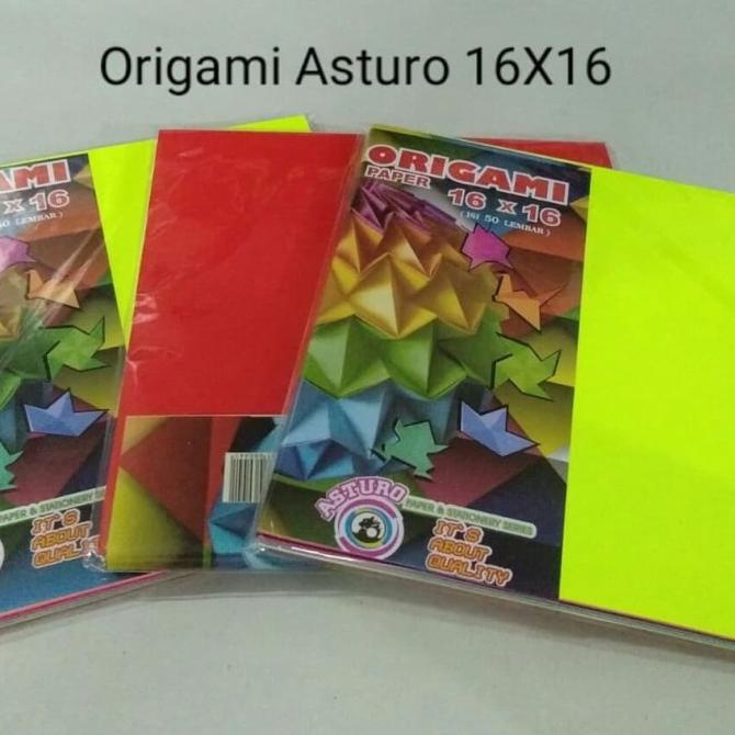 

Kertas Lipat Origami Asturo 16 X 16 Cm Kode 832