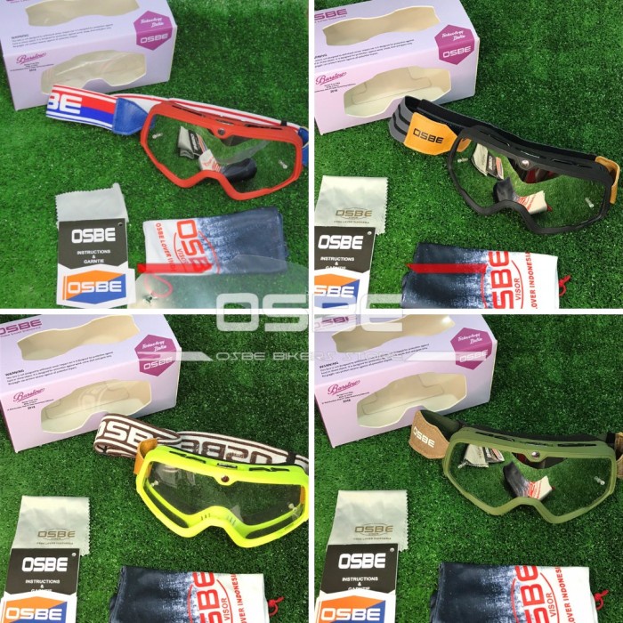 Promo Kacamata Helm/ Goggle Osbe Barstow