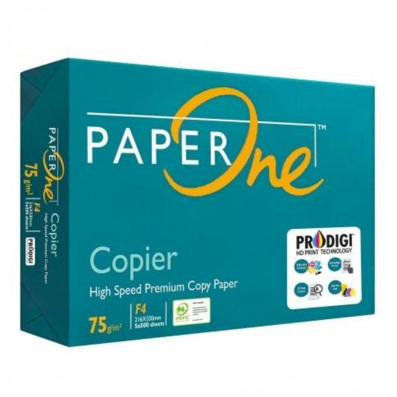 

Limited - Kertas HVS A4 / F4 PAPER ONE 75gram (1 rim) ~