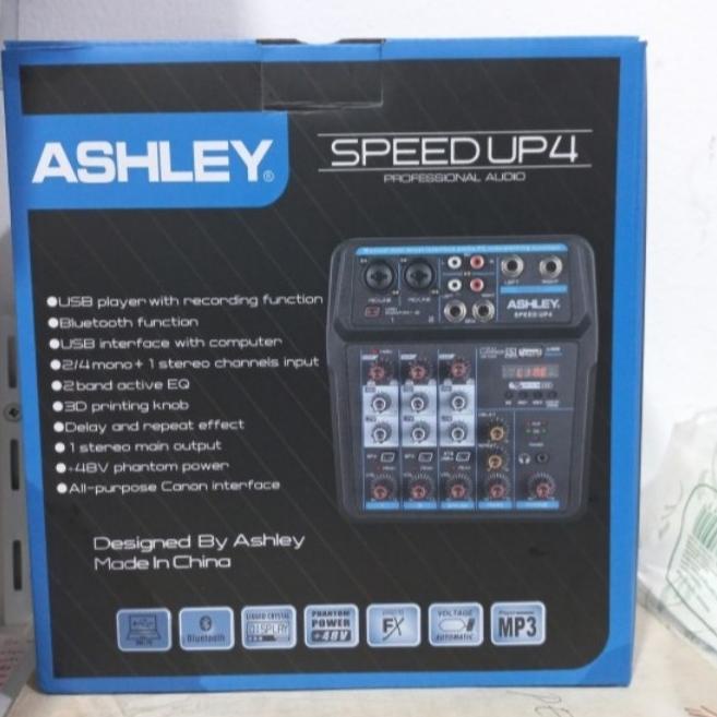 Mixer audio ashley speed up4 /mixer ashley 4 channel original Kode Xc 340
