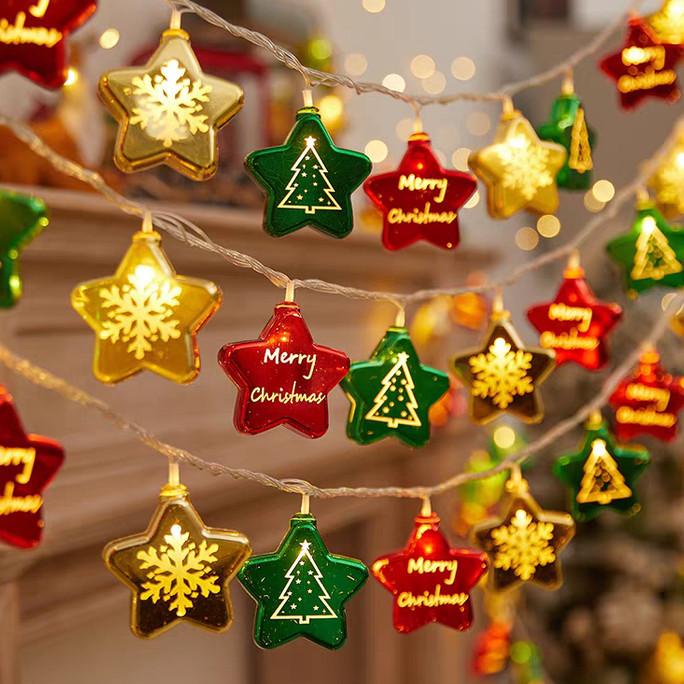 

{ Alee_Ale } Led Lampu Natal Bintang Merry Christmas Dekorasi Ornamen Murah Grosir Terbaik