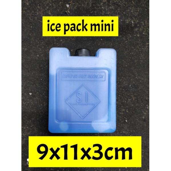 ice pack mini 9x11cm original Thermafreeze blue ice gel pack Gel Kipas Angin Ac Air Cooler bag box s