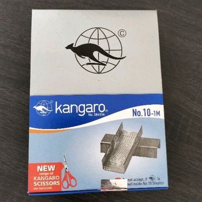 

(Ecer) isi Staples Kangaro no 10