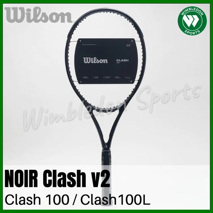 Promo Raket Tenis Wilson Noir Clash 100 V2 / Raket Wilson Clash Noir 100L V2