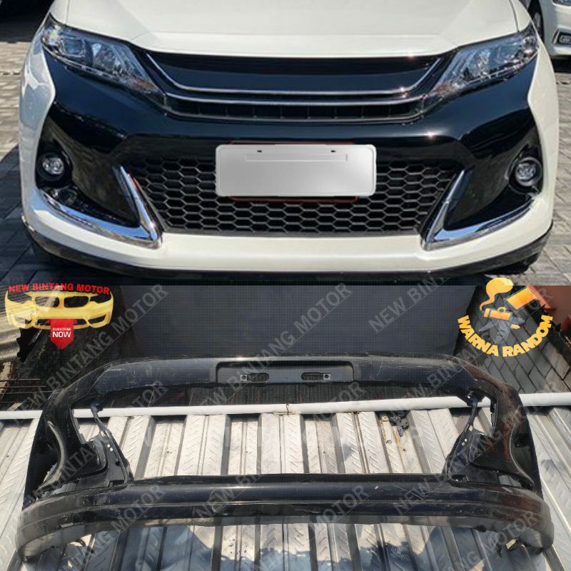 Bumper depan toyota harrier GS 2016 2020 original
