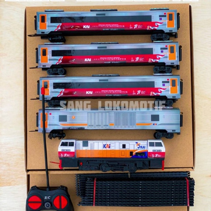 Promo Paket Kereta Api Rc Cc 206 Hut Ri, 4 Gerbong Spesial Hut Ri