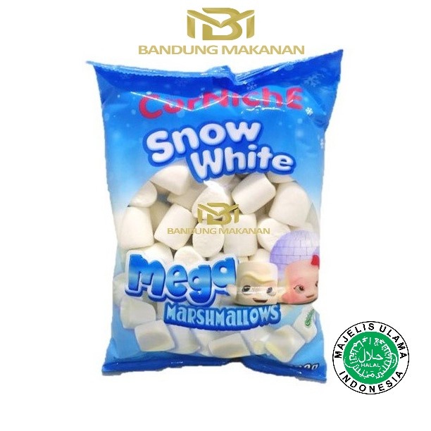 

Corniche Mega Marsmallow Marshmallow Halal Mui - 300Gr