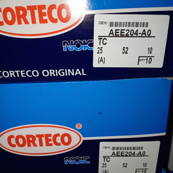 FREE ONGKIR OIL SEAL TC 25 52 10 MERK NOK 25X52X10 FREE ONGKIR