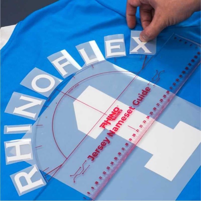 

Sarila Rhinotec Jersey Name-Set Guide