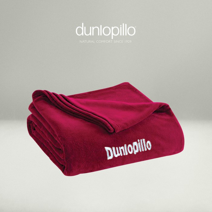 

Dunlopillo Thermal & Travel Blanket / Maroon Red Original 100% Dan Terpercaya