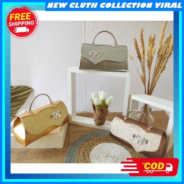 Clutch Ibu Ibu Mewah Elejan Dompet Anak Remaja Perempuan Tas Kecil Wnta Murah Premium Tas Pesta Mewa