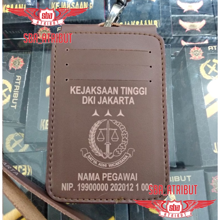 

Id Card Kejaksaan Laser Gravir Gantungan Custom