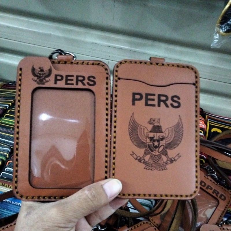 

Nametag Id Card Holder Logo Pers