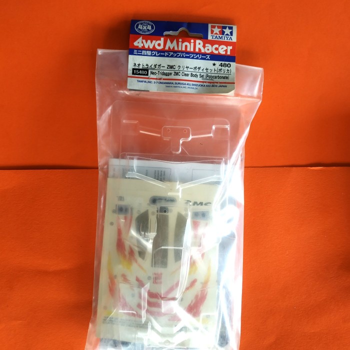 Tamiya 15480 Neo Tridager Zmc Clear Body Ready