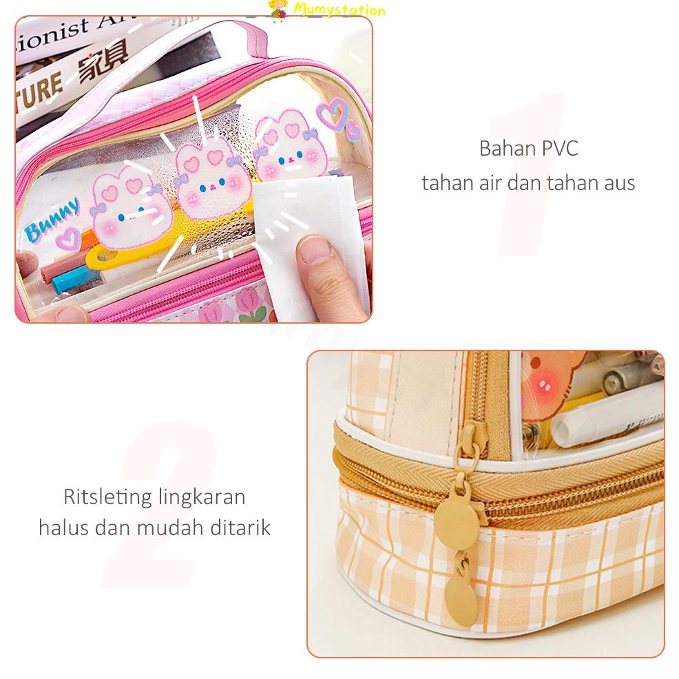 

Sale Mumystation Tas Alat Tulis Transparan Berkapasitas Besar Tempat Pensil Murid Lucu Kotak Pensil Anak Sale