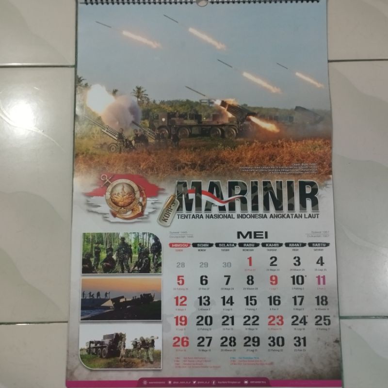 

Kalender Dinding TNI Tahun 2024 Marinir