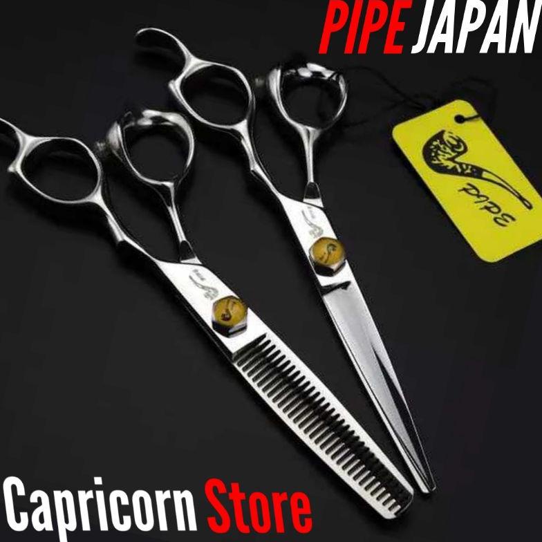 Original Gunting Rambut Pipe Japan Texture Gunting Rambut Barber Premium