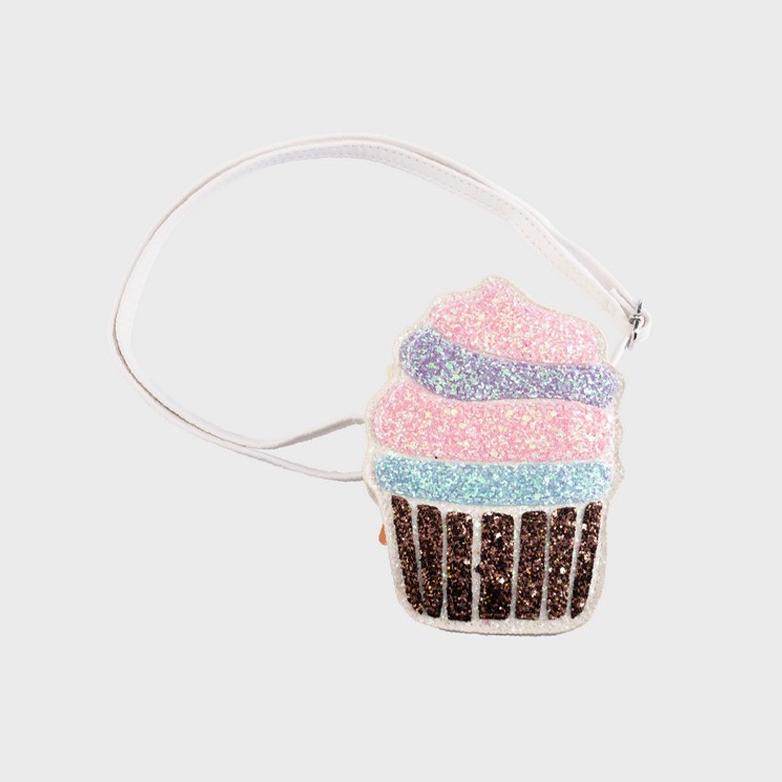 Ready 3Second Kids Tas Anak Perempuan Selempang Sling Bag Ice Cream Colourful Glitter 040223 Viral 