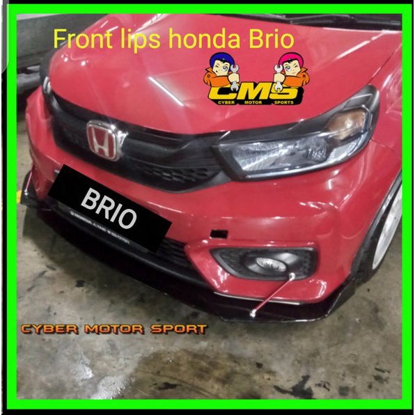 Lips Bumper depan dan samping Honda brio jazz agya ayla swift universal . winglet bumper depan dan