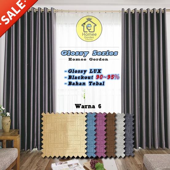 Toko bunda Gorden polos / Gorden Blackout / Gorden Jendela / Gorden Glossy TBH001