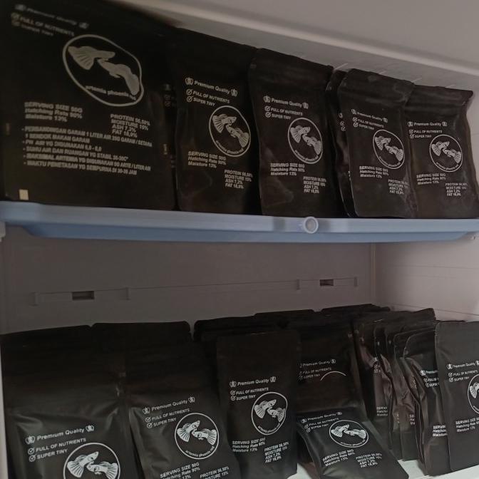 hanya disini] PREMIUM ARTEMIA PHOENIX RED 50G BIG RED - ARTEMIA TETAS