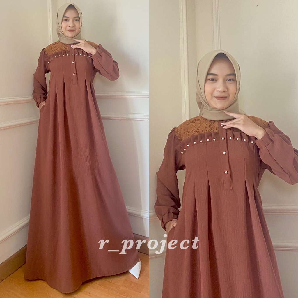 Gamis Wanita Terbaru 2023 Viral Games Dewasa 2024 Setelan Ghamis Lebaran Set Gamiis Long Tunik Kekin