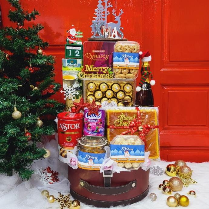 

Terlarisss - Paket Dekorasi Hampers Natal Christmas Parcel Hadiah Kue Kering 403 - Langsung Kirim
