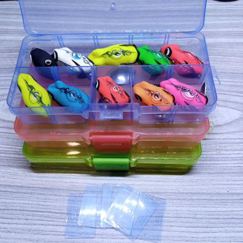 [BEST Z COLLECTION] Soft Frog paket hemat PERBOX atau umpan casting ikan gabus