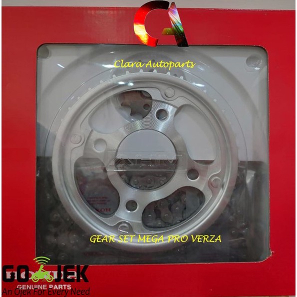 GEAR SET MEGAPRO KYE GEAR SET VERZA GIRSET VERZA GIRSET MEGAPRO