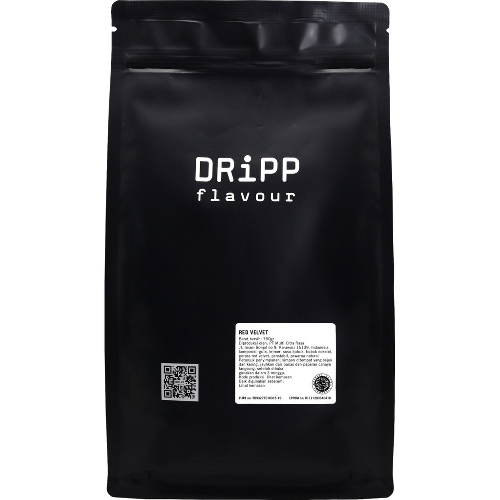 

Dripp Red Veet Powder - Bubuk Numan Red Veet 1Kg