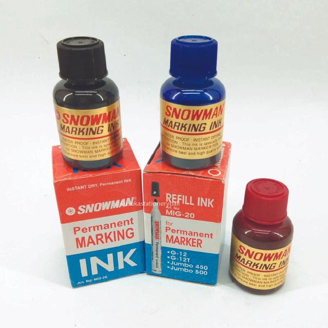 

}}}}}}] TINTA SPIDOL PERMANENT SNOWMAN MIG-20