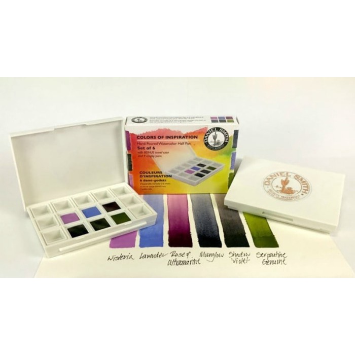 

Terlaris Daniel Smith Watercolor Half Pan Set Of 6 Colors Of Inspiration Promo Terbaru
